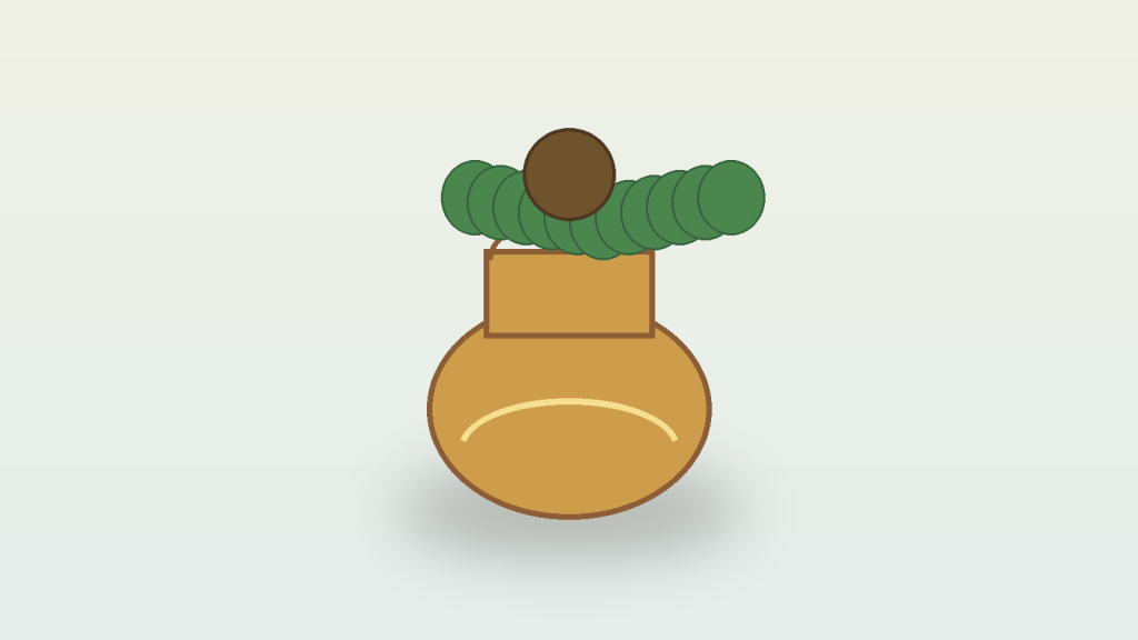 Traditional kalasha with leaves and coconut for a sacred ritual setting