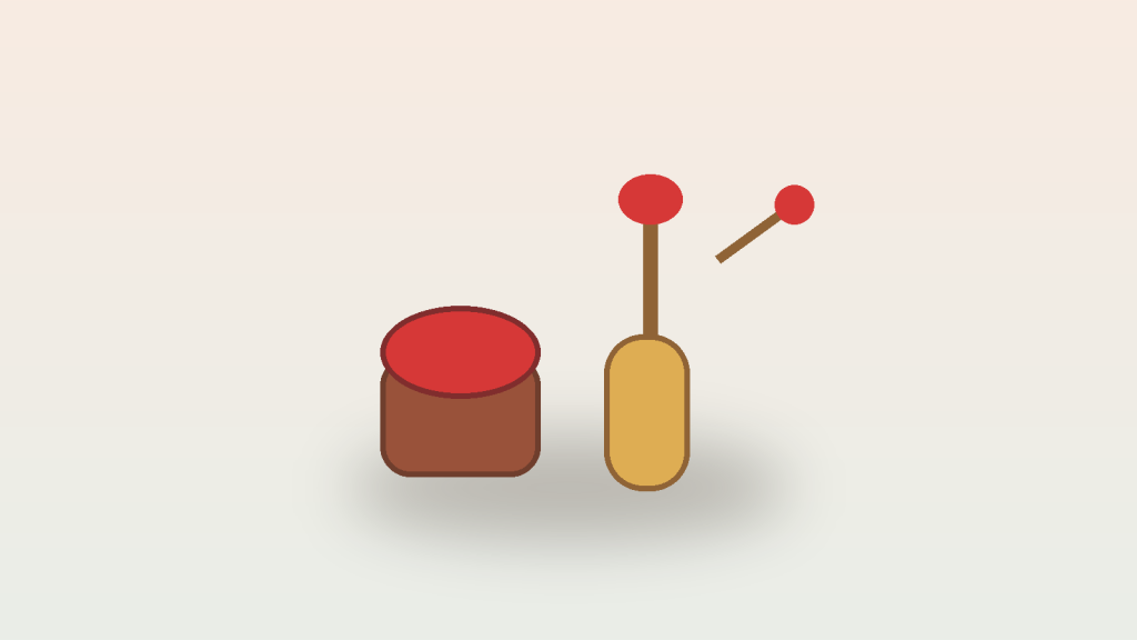 Sindoor container and applicator shown as a marriage tradition symbol